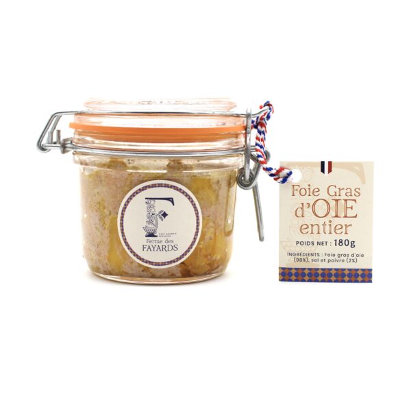 Foie gras d'Oie entier