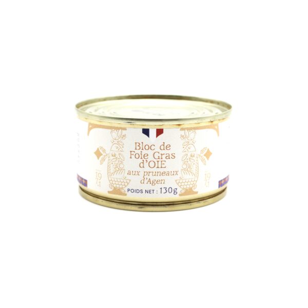 Bloc de Foie Gras d'Oie aux Pruneaux d'Agen
