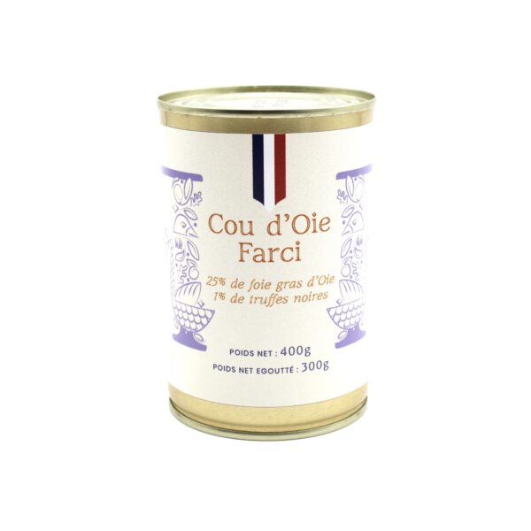 Cou d'Oie farci truffé à 1%