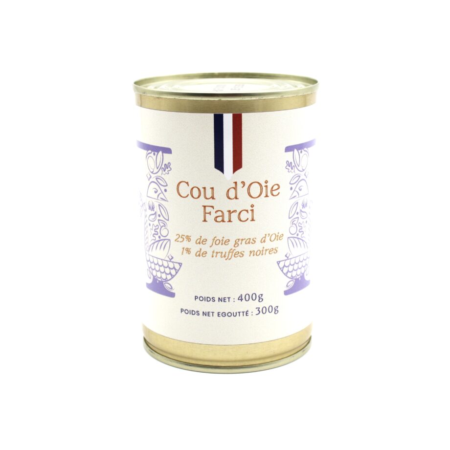 Cou d'Oie farci truffé à 1%
