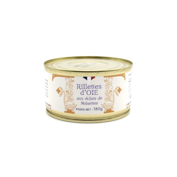 Rillettes d'Oie aux éclats de Noisettes torréfiées